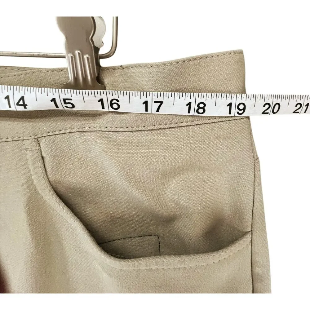 Alberto Ceramica‎ Tom Pants Mens Size 38X28 Beige Tan Straight Leg Comfort Fit
